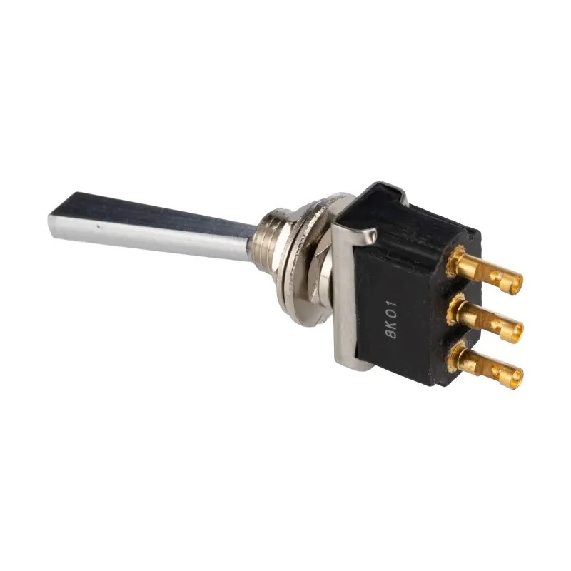 TE Connectivity Toggle Switch Panel Mount On-On SPDT Solder Terminal 20 V dc 20 V ac FTD79G04