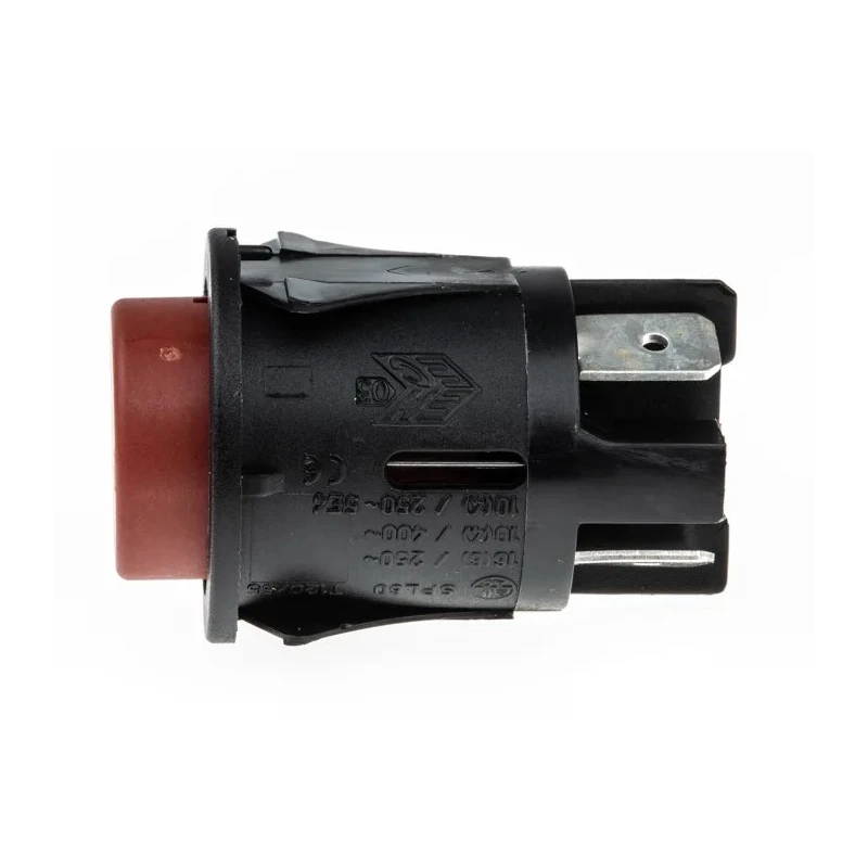RS PRO Push Button Switch Latching Panel Mount DPST Green LED IP67 250 V ac 319-360