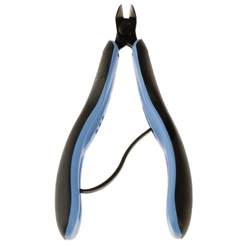 Lindstrom Micro Bevel ESD Safe Cable Cutter Oval Head 10mm Jaw Width 135mm Overall Length RX 8140