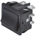 Arcolectric (Bulgin) Ltd Aluminium Housing DPDT On-On On-On Rocker Switch Panel 19.4 x 22 mm Cutout H8660VBAAB