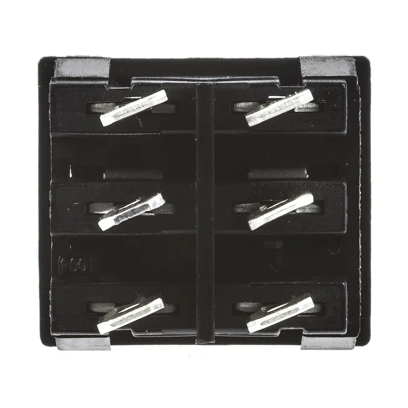 Arcolectric (Bulgin) Ltd Aluminium Housing DPDT On-On On-On Rocker Switch Panel 19.4 x 22 mm Cutout H8660VBAAB