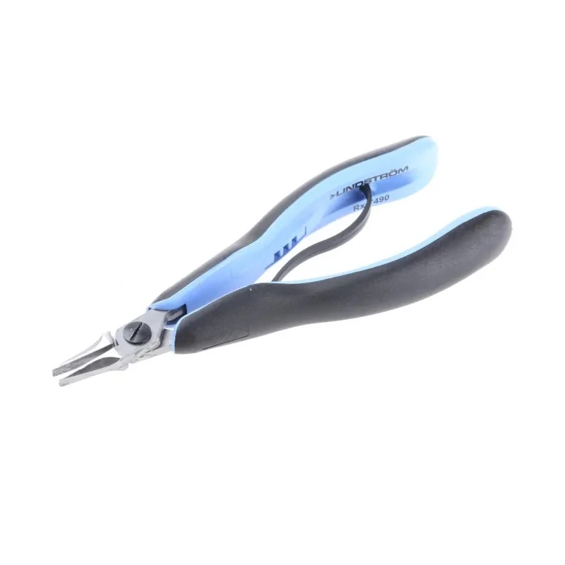 Lindstrom 1-Piece Flat Nose Plier, 146.5mm Overall Length, 20mm Jaw Width, ESD Safe RX 7490
