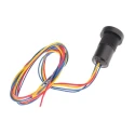 ITW Switches Illuminated Push Button Switch, Momentary, Panel Mount, 16 mm Cutout, SPST, Red LED, IP67, 250V AC 49-59311R