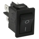 Arcolectric (Bulgin) Ltd DPST On-Off On-Off Rocker Switch Panel, 10A, 250V AC, Ceramic Housing, IP66 H8550VBACA