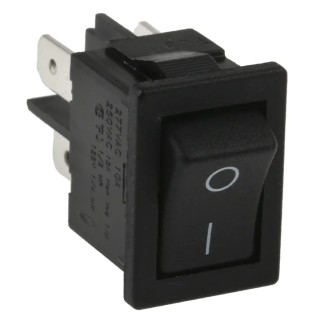 Arcolectric (Bulgin) Ltd DPST On-Off On-Off Rocker Switch Panel, 10A, 250V AC, Ceramic Housing, IP66 H8550VBACA