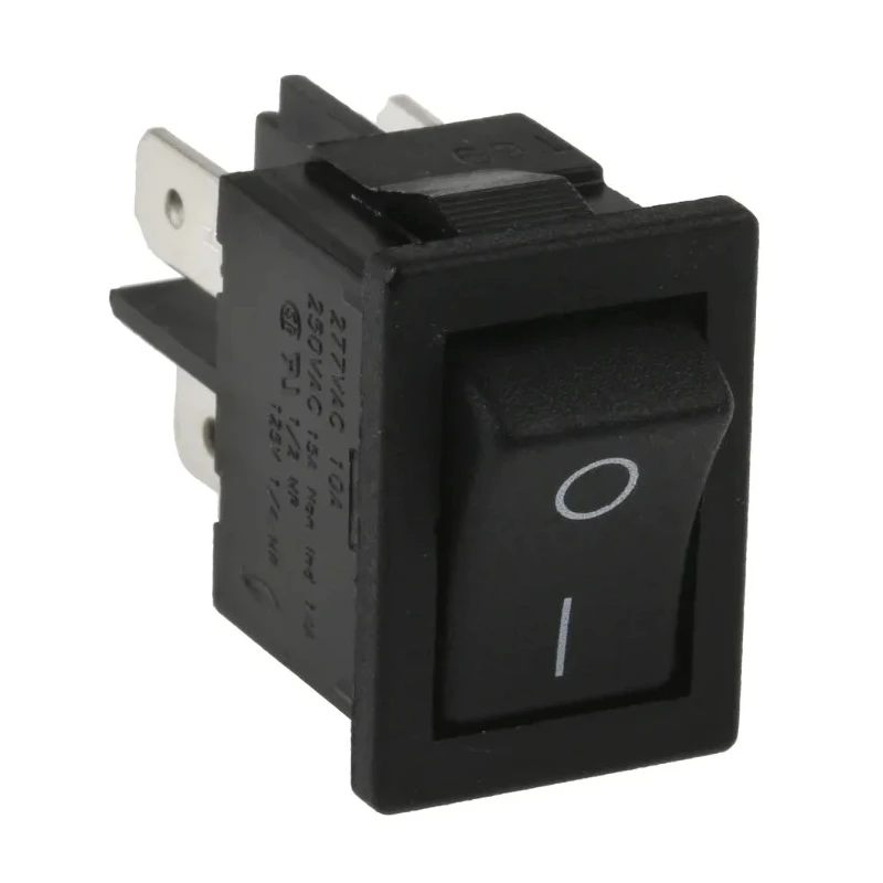 Arcolectric (Bulgin) Ltd DPST On-Off On-Off Rocker Switch Panel, 10A, 250V AC, Ceramic Housing, IP66 H8550VBACA