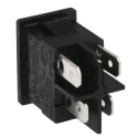 Arcolectric (Bulgin) Ltd DPST On-Off On-Off Rocker Switch Panel, 10A, 250V AC, Ceramic Housing, IP66 H8550VBACA