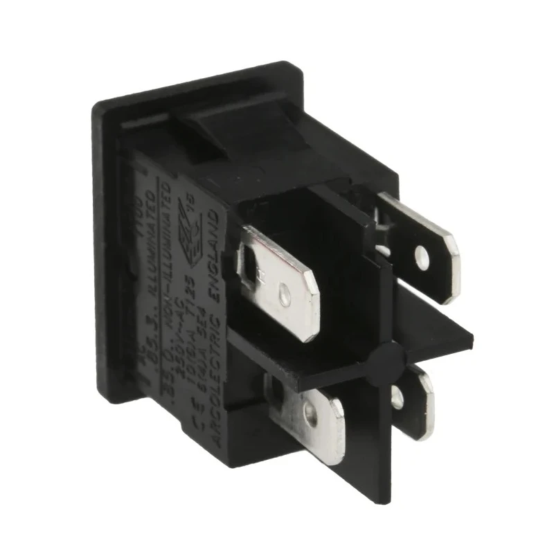 Arcolectric (Bulgin) Ltd DPST On-Off On-Off Rocker Switch Panel, 10A, 250V AC, Ceramic Housing, IP66 H8550VBACA