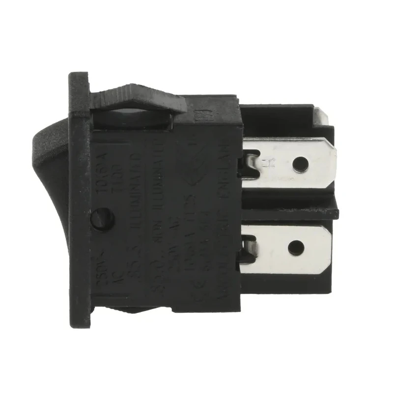 Arcolectric (Bulgin) Ltd DPST On-Off On-Off Rocker Switch Panel, 10A, 250V AC, Ceramic Housing, IP66 H8550VBACA