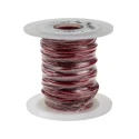 Alpha Wire Premium Series Red Hook Up Wire 18 AWG 16/0.25 mm 0.25 mm Core Strands 30 m Polyvinyl Chloride 3055 RD005