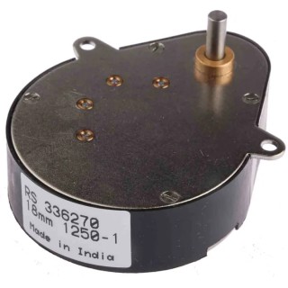 RS PRO Ovoid Gearbox, 1250:1 Gear Ratio, 0.6 Nm Maximum Torque, 8800 rpm Maximum Speed 336-270