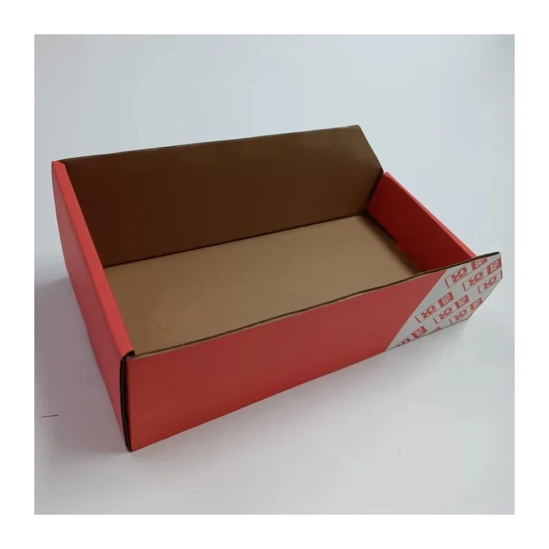 RS PRO Cardboard Storage Bin 300 mm x 150 mm x 100 mm Red 228-1188