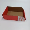 RS PRO Cardboard Storage Bin 300 mm x 200 mm x 100 mm, Red 228-1194