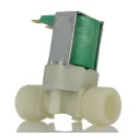 RS PRO Solenoid Valve 2 Port Normally Closed 12V DC Polyamide Body 10 bar Maximum Pressure 31.8mm Orifice Diameter 72003
