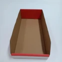 RS PRO Cardboard Storage Bin, 400 mm x 200 mm x 100 mm, Red 228-1239