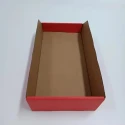 RS PRO Cardboard Storage Bin, 400 mm x 200 mm x 100 mm, Red 228-1239