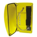 Gai-Tronics Titan Corded Black Yellow Wall Mount Analogue Telephone 2000E2B11115D1M