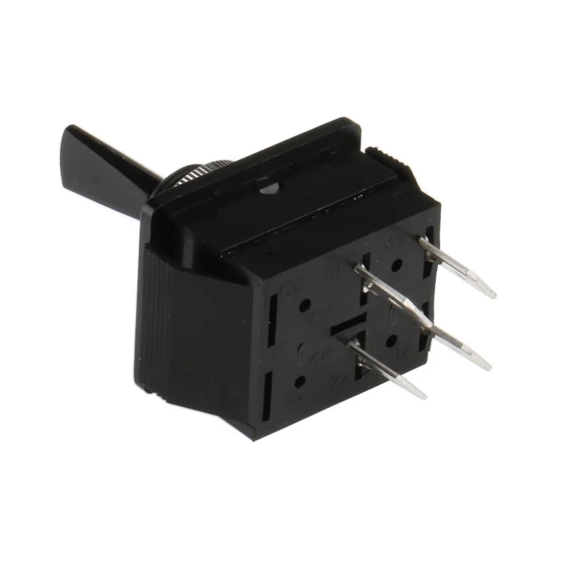 Arcolectric (Bulgin) Ltd Toggle Switch Panel Mount On-Off DPST Tab Terminal 250V AC C1750HOAAI