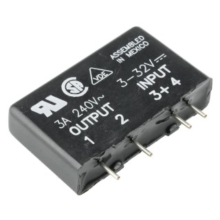 Crydom Solid State Relay DRA1 Series 3 A Load, DIN Rail Mount, 280 Vrms Load, 32V dc Control DRA1