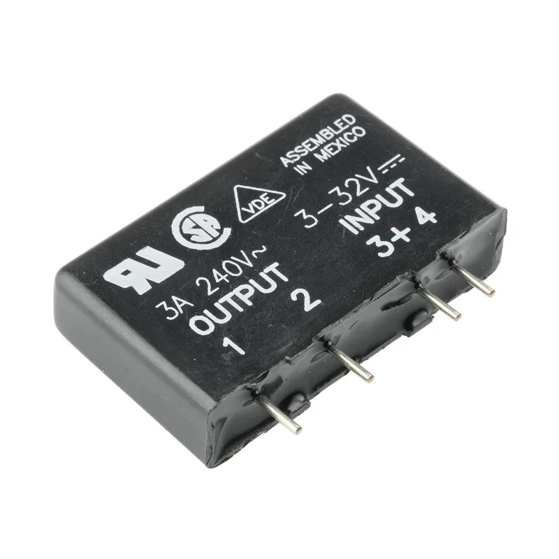 Crydom Solid State Relay DRA1 Series 3 A Load, DIN Rail Mount, 280 Vrms Load, 32V dc Control DRA1