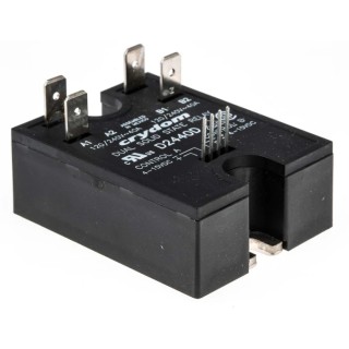 Crydom D2 Series Solid State Relay Panel Mount 40A Load 280V Load 15V Control D2440D