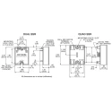 Crydom D2 Series Solid State Relay Panel Mount 40A Load 280V Load 15V Control D2440D