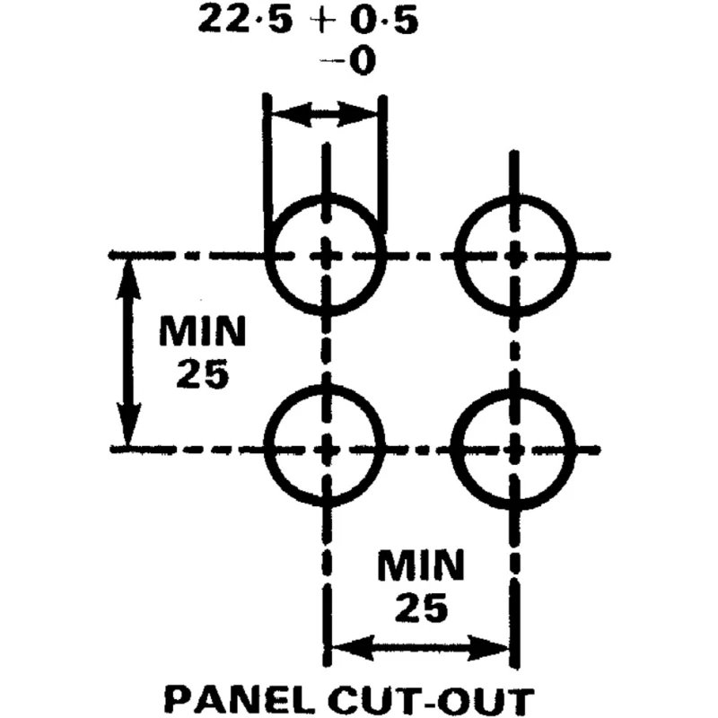 Saia-Burgess Illuminated Momentary Push Button Switch Panel Mount 25 mm Cutout Silver Actuator SPDT IP65 250V AC 404118-601