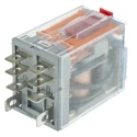 Releco Power Relay with 230V AC Coil, 10A Switching Current, DPDT Contact Configuration C7-A20X / AC 230 V