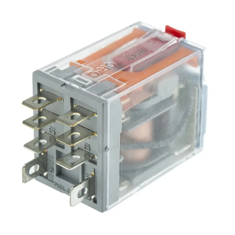 Releco Power Relay with 230V AC Coil, 10A Switching Current, DPDT Contact Configuration C7-A20X / AC 230 V