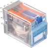 Releco Power Relay 4PDT 5A Switching Current 24V DC Coil, Gold Plated Contacts C9-A41X / DC 24 V