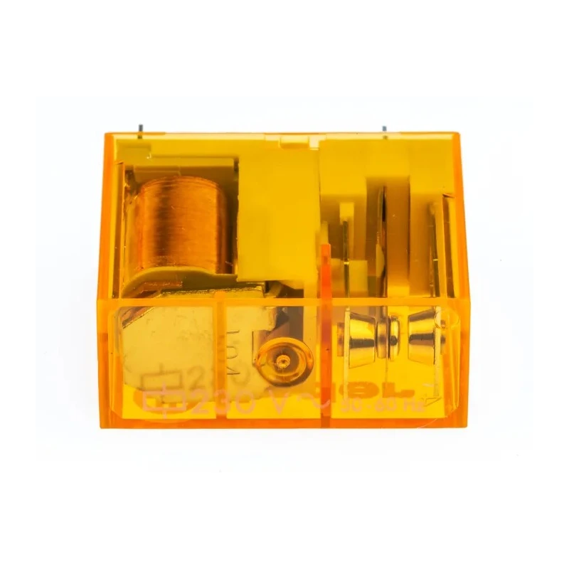 Finder Power Relay, PCB Mount, 230V AC Coil, 12A Switching Current, SPDT Contact Configuration 40.31.8.230.0000