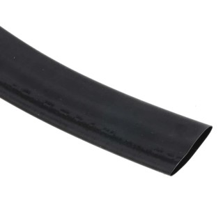 RS PRO Heat Shrink Tubing Black 19 mm Sleeve Diameter 6m Length Polyolefin Material 2:1 Shrink Ratio 389-690