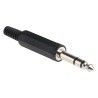 RS PRO Insulated Commercial Grade Stereo 6.35 mm 3 Pole Male Jack Connector Cable Plug Solder 392-665