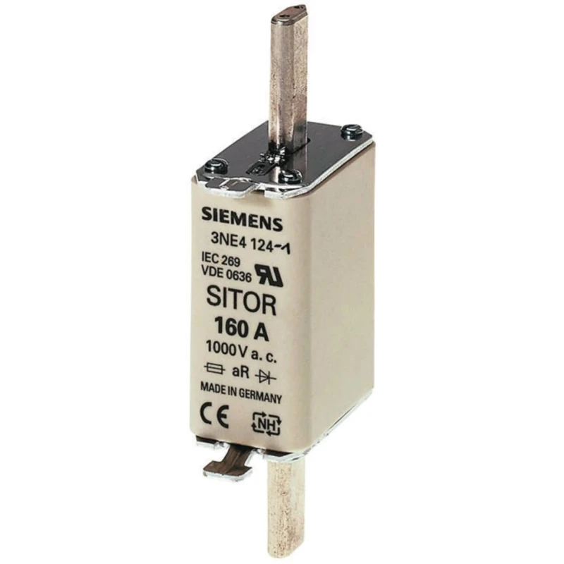 Siemens 125A Centred Tag Fuse NH0 1000V AC Fuse Type HLS 3NE4122