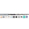 Igus chainflex CF77.UL.D Control Cable, 4 Cores, 2.5mm² 13 AWG, Unscreened, 100 m, Grey Polyurethane CF77.UL.25.04.D (100m)
