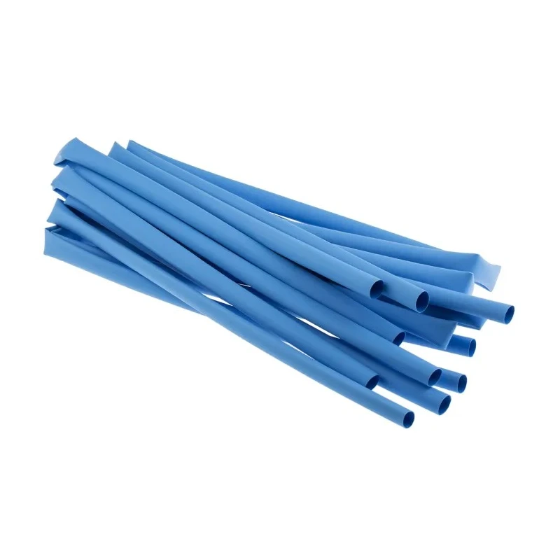 RS PRO Heat Shrink Tubing Blue 9.5 mm Sleeve Diameter x 1.2 m Length 2:1 Shrink Ratio 397-922