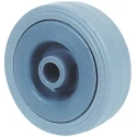 Guitel Hervieu Grey Rubber Trolley Wheel 60kg Load Capacity 100mm Diameter 26mm Width 380514