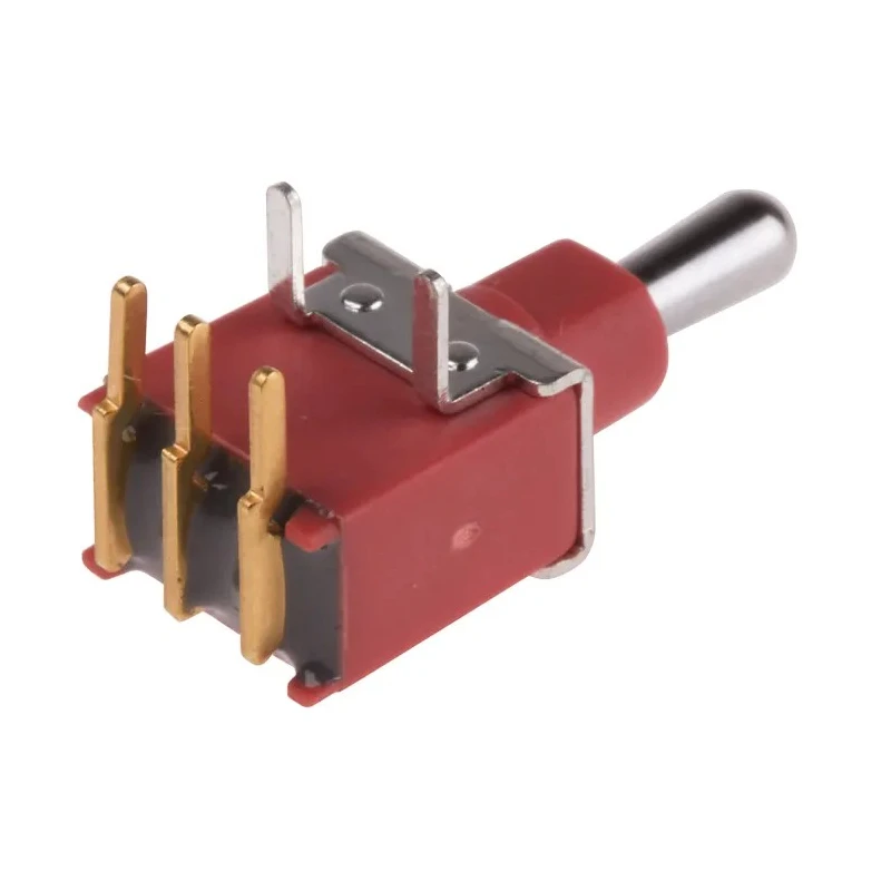 RS PRO Toggle Switch PCB Mount On-Off-On SPDT Through Hole Terminal 15 V dc 240 V ac 401-674