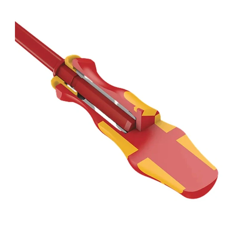 Wera Insulated Screwdriver Handle with 154 mm Blade VDE/1000V Approved Bi-Material Multi-Component Grip 05003990001