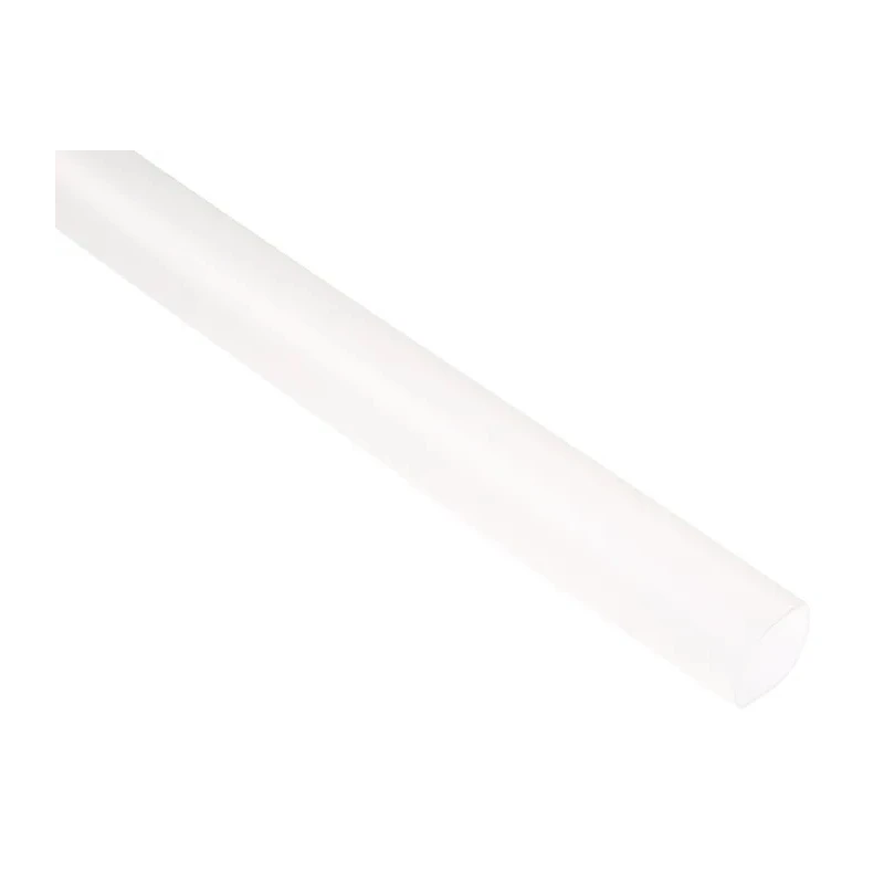 RS PRO Halogen Free Heat Shrink Tubing Clear Polyolefin 12.7 mm Diameter 1.2 m Length 2:1 Shrink Ratio 399-956