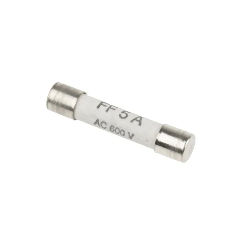 RS PRO 5A FF Ceramic Cartridge Fuse 6.3 x 32 mm 500V AC Super Fast Acting 420-189