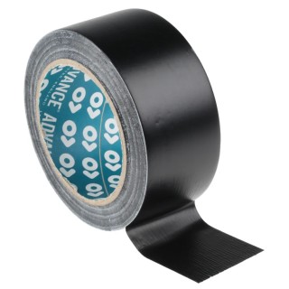 Advance Tapes Hazard Tape Black Polyvinyl Chloride 50 mm x 33 m 0.14 mm Thickness AT8