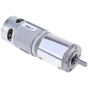 RS PRO Brushed Geared DC Geared Motor 12V dc 41.3 W Power, 2.9 Nm Torque, 11 rpm Speed, 8 mm Shaft Diameter 420-619