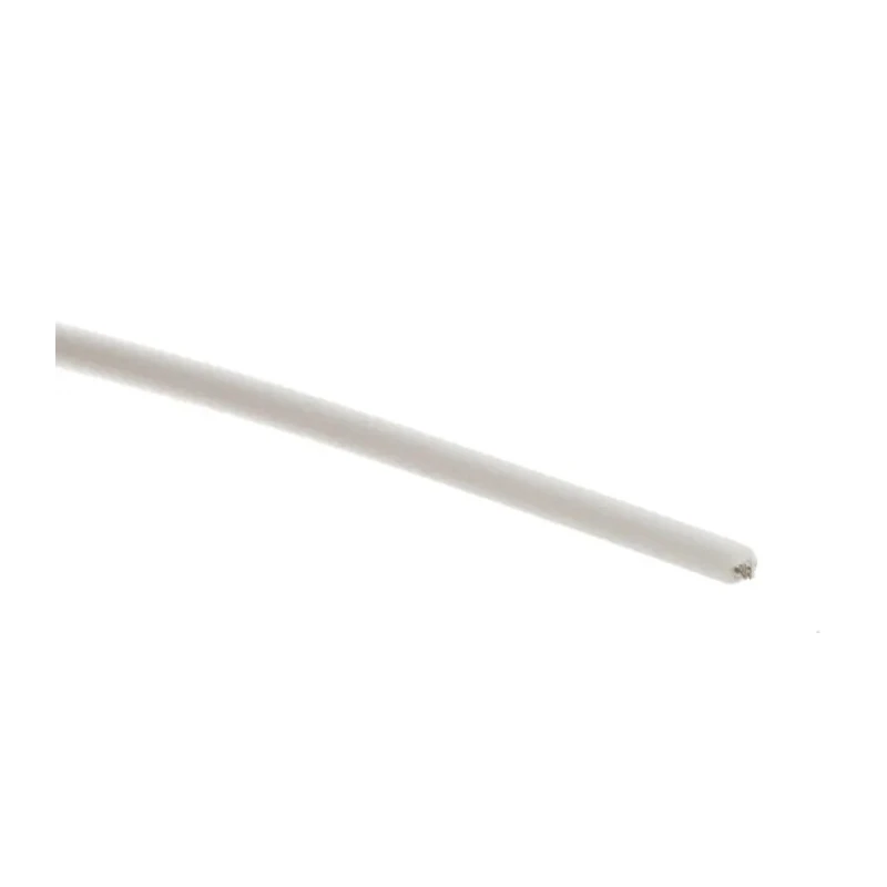 TE Connectivity SPEC 44 Series White Harsh Environment Wire, 19 x 36 AWG, Polyalkene Jacket, 100 m Length 44A0111-24-9