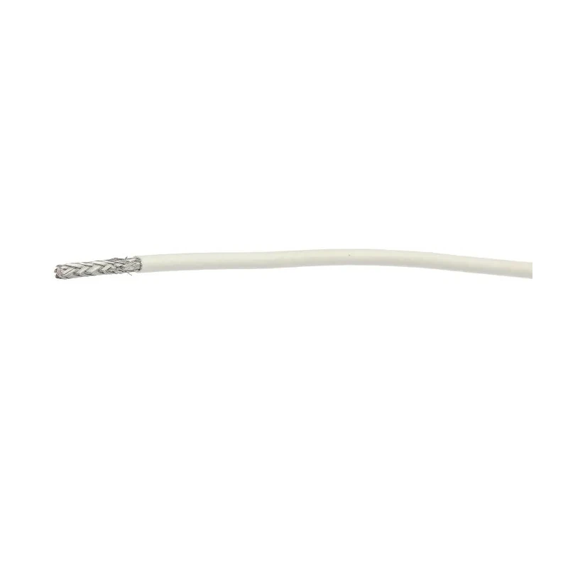 TE Connectivity SPEC 44 Series White Hook Up Wire 18 AWG 19/0.25 mm Core Strands 100 m Polyalkene 44A1111-18-9-9