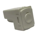 Contactum 13A 1 Gang Fused Connection Unit Polycarbonate White IP2X 