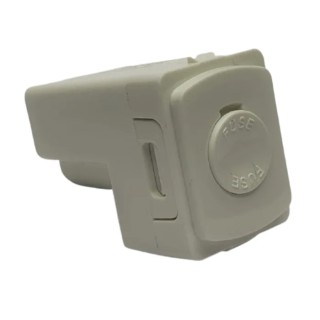 Contactum 13A 1 Gang Fused Connection Unit Polycarbonate White IP2X