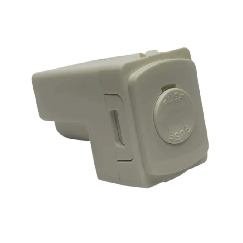 Contactum 13A 1 Gang Fused Connection Unit Polycarbonate White IP2X 