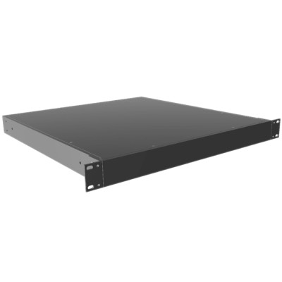 Hammond 1 U 19 in Rack Mount Case Ventilated 44 mm Depth, 422 mm Width, 457 mm Height RM1U1918SBK