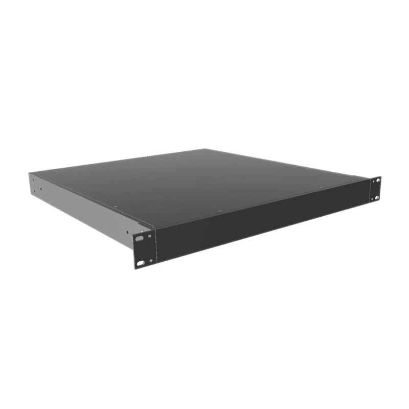 Hammond 1 U 19 in Rack Mount Case Ventilated 44 mm Depth, 422 mm Width, 457 mm Height RM1U1918SBK
